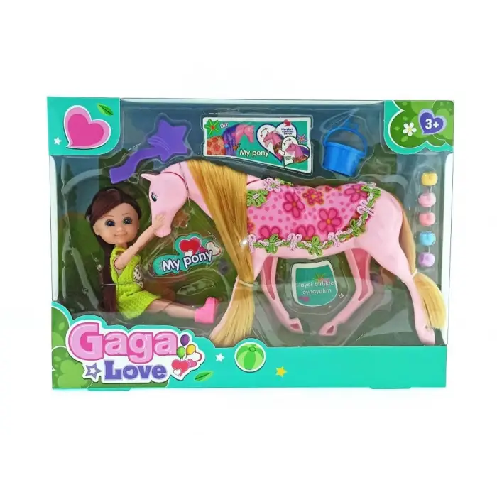Pembe Atlı Oyun Seti