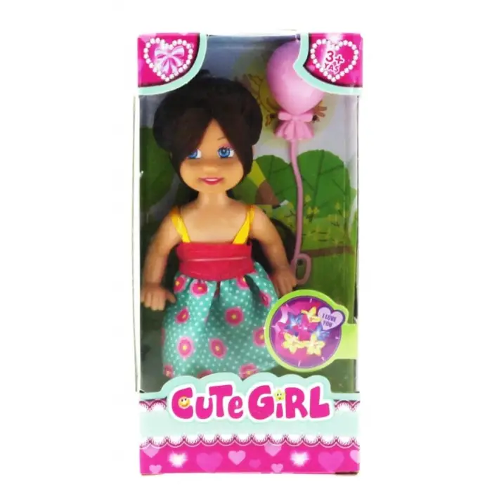 Pembe Balonlu Kumral Mini Bebek