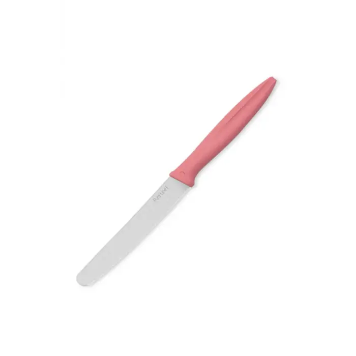 Pembe Dişli Domates Bıçağı, 12 cm, Pure Line