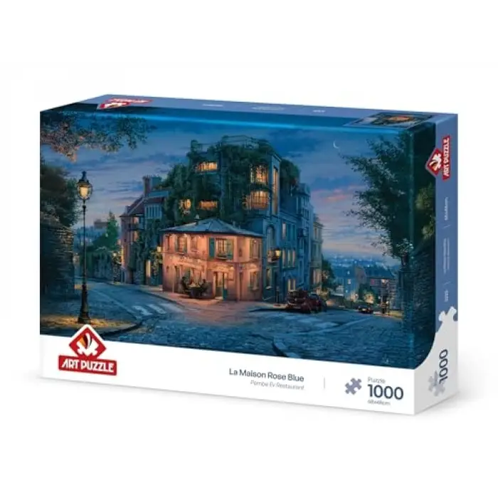 Pembe Ev 1000 Parça Puzzle