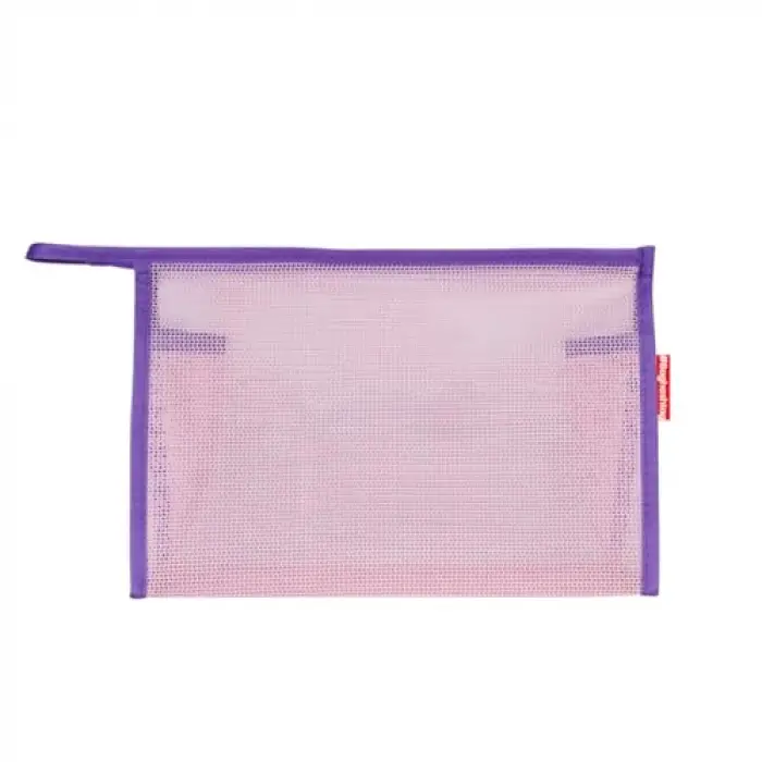 Pembe File Clutch Çanta