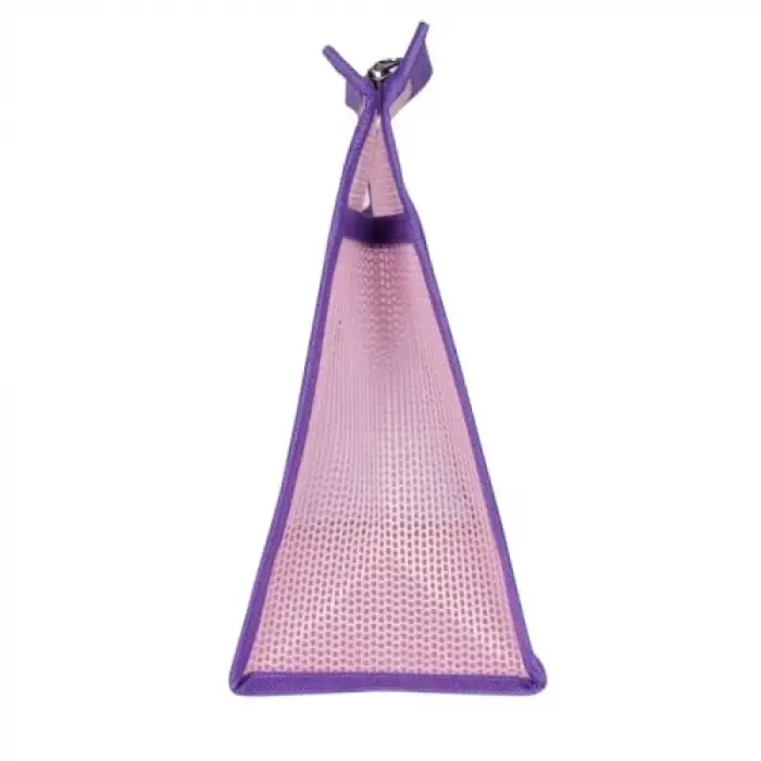Pembe File Clutch Çanta