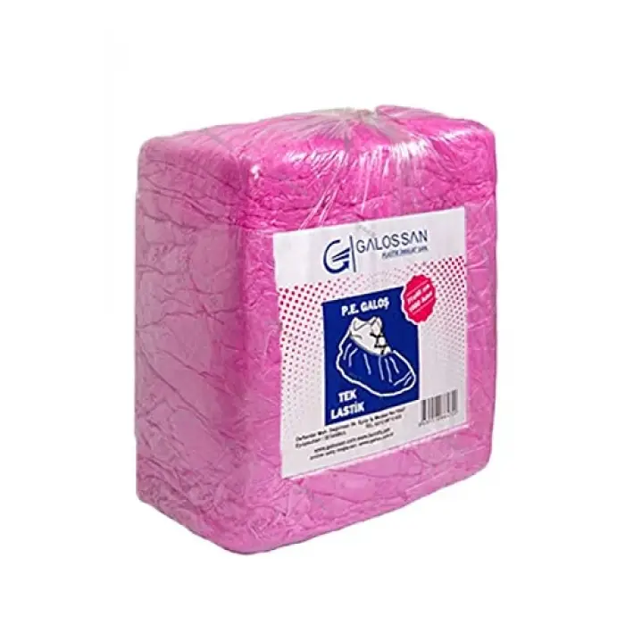 Pembe Galoş 1000 Adet