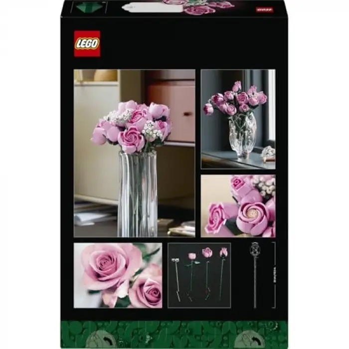 Pembe gül buketi yapım seti, 10374