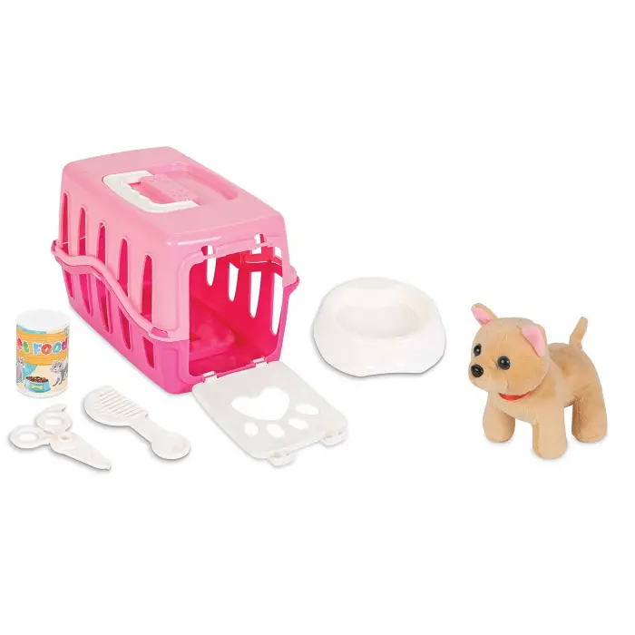 Pembe İtmeli Kedi Arabası