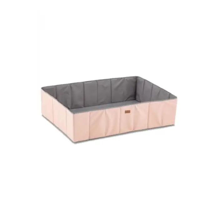 Pembe Katlanır Dikdörtgen Top Havuzu, Topsuz