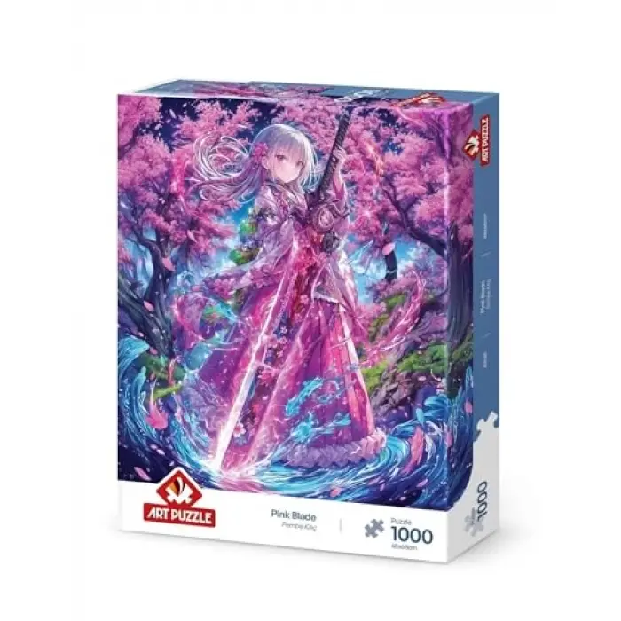 Pembe Kılıç 1000 Parça Puzzle