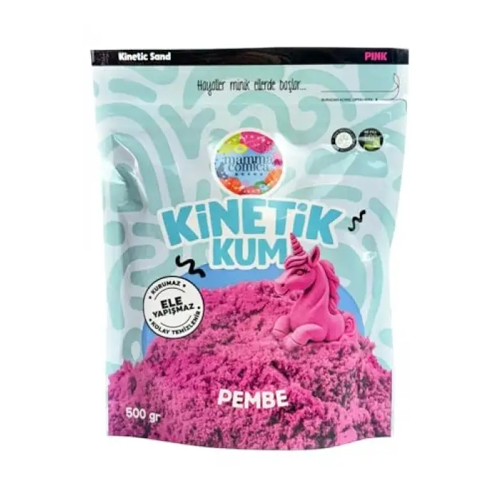 Pembe Kinetik Kum - 500 gr