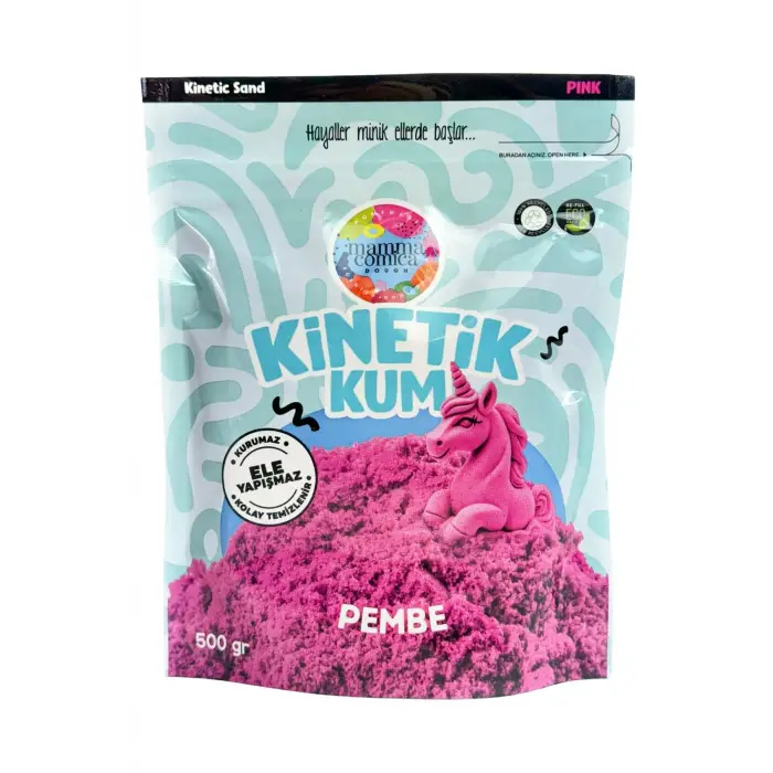 Pembe Kinetik Kum - 500 gr