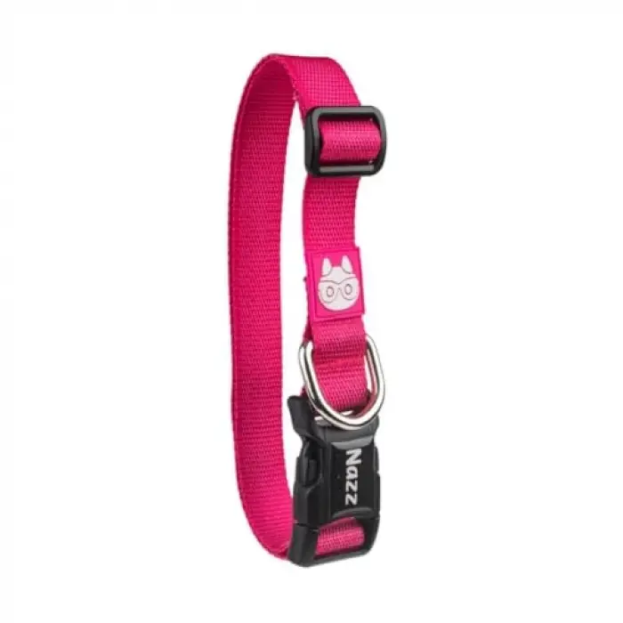 Pembe Köpek Boyun Tasması Medium 2X34 Cm