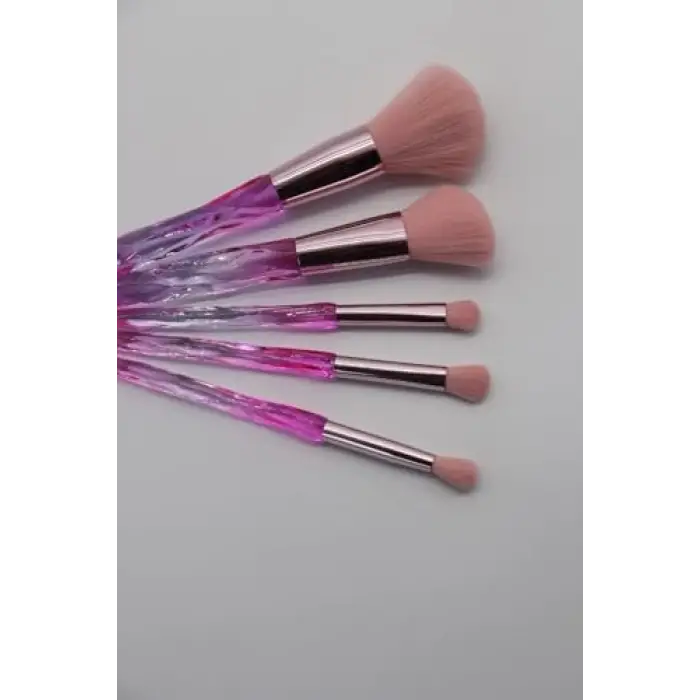 Pembe Kristal Makyaj Seti, 5li