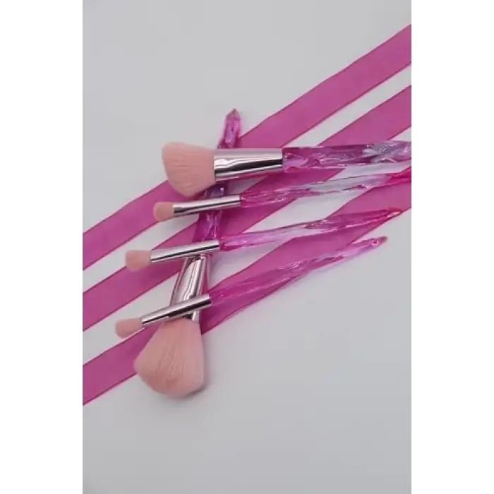Pembe Kristal Makyaj Seti, 5li