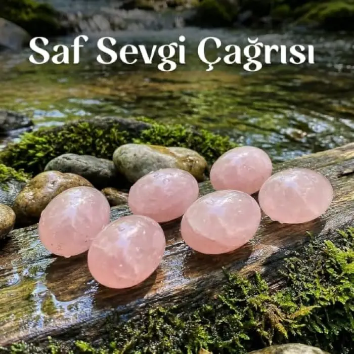 Pembe Kuvars Taşı Kütle