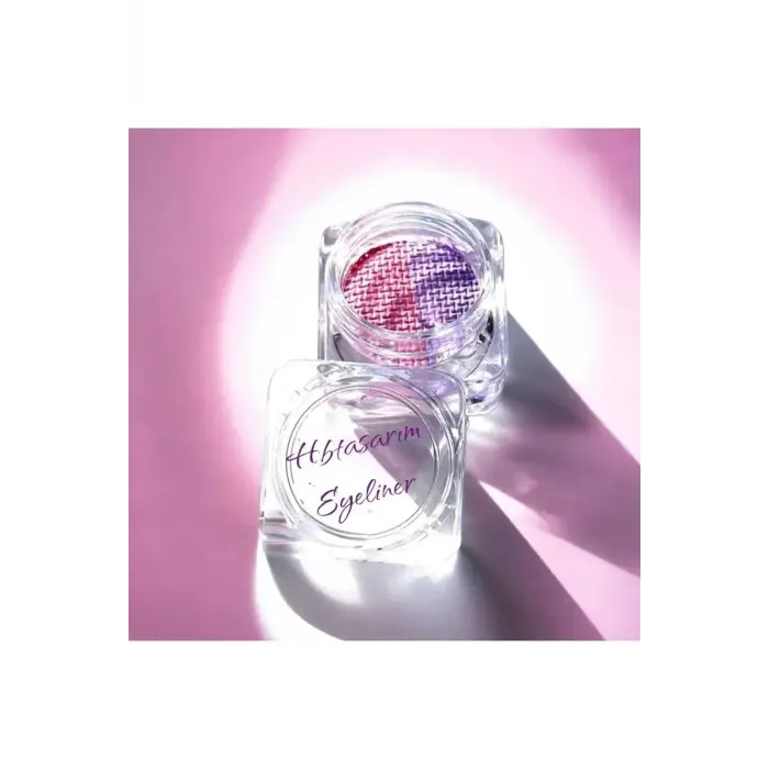 Pembe-Lila Renkli Eyeliner