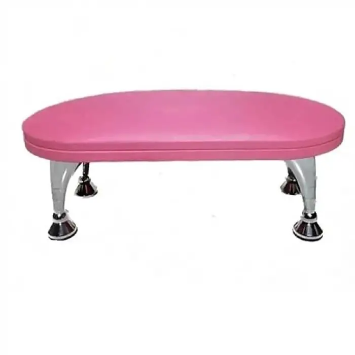 Pembe manikür sehpası