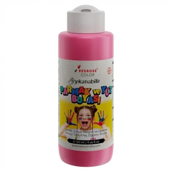 Pembe Parmak Boyası, 120 ml