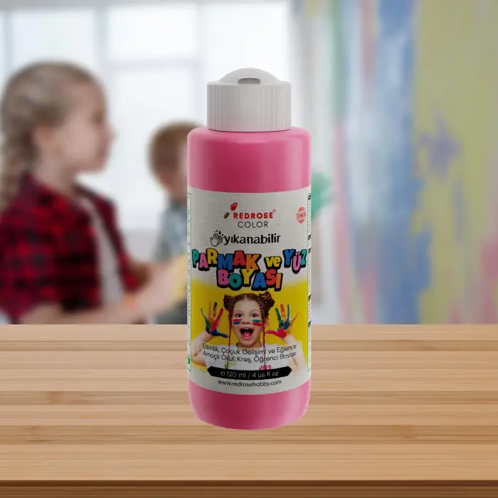 Pembe Parmak Boyası, 120 ml
