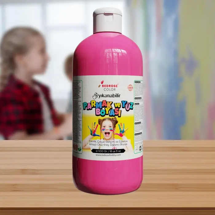 Pembe Parmak Boyası 500gr