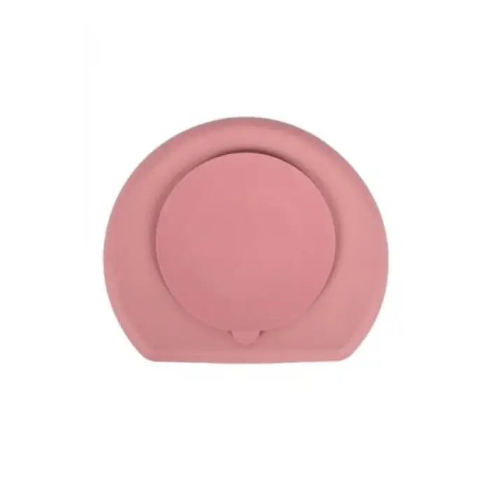 Pembe silikon beslenme seti, 4lü