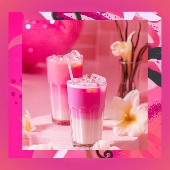 Pembe Vanilya Aromalı Matcha Tozu 25 g