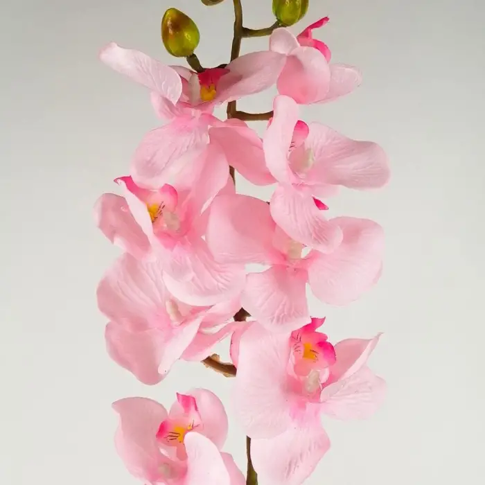 Pembe yapay orkide, 78 cm uzun dal