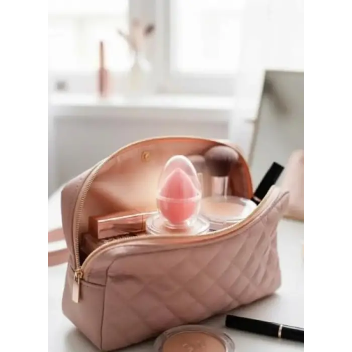 Pembe Yumurta Kapsüllü Makyaj Süngeri