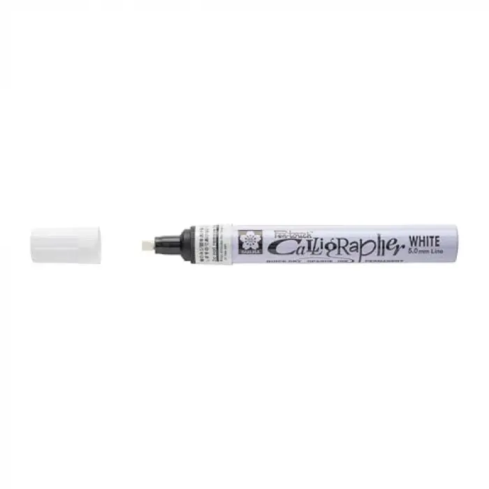 PEN-TOUCH KALİGRAFİ KALEMİ MEDİUM 5.0MM BEYAZ