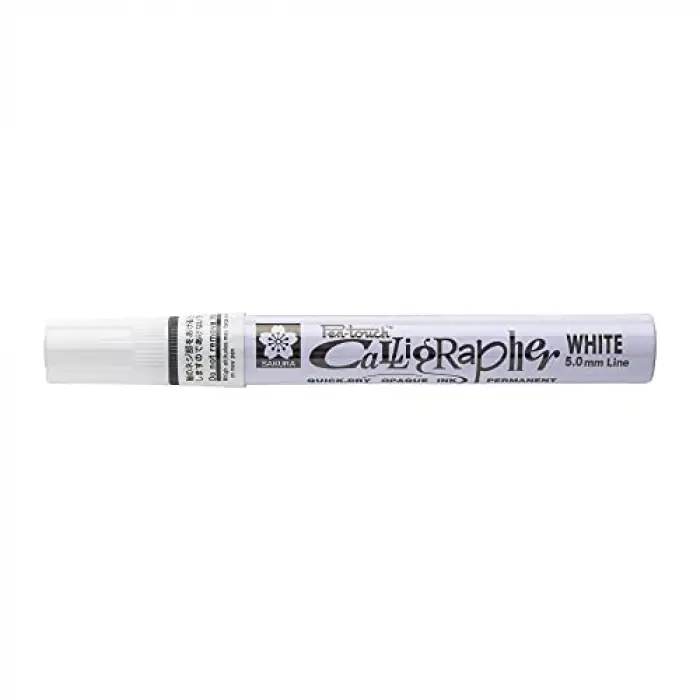 PEN-TOUCH KALİGRAFİ KALEMİ MEDİUM 5.0MM BEYAZ