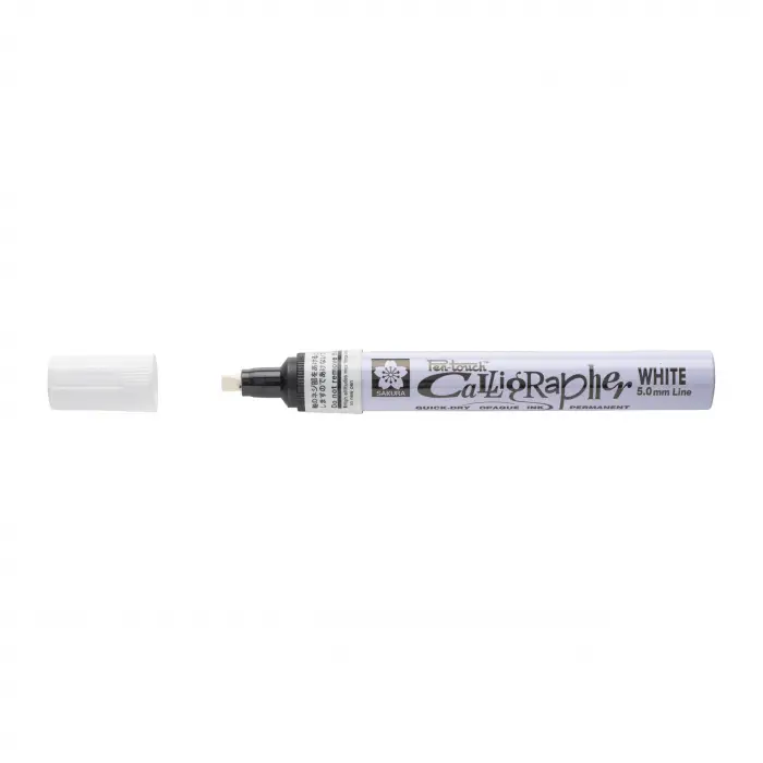 PEN-TOUCH KALİGRAFİ KALEMİ MEDİUM 5.0MM BEYAZ