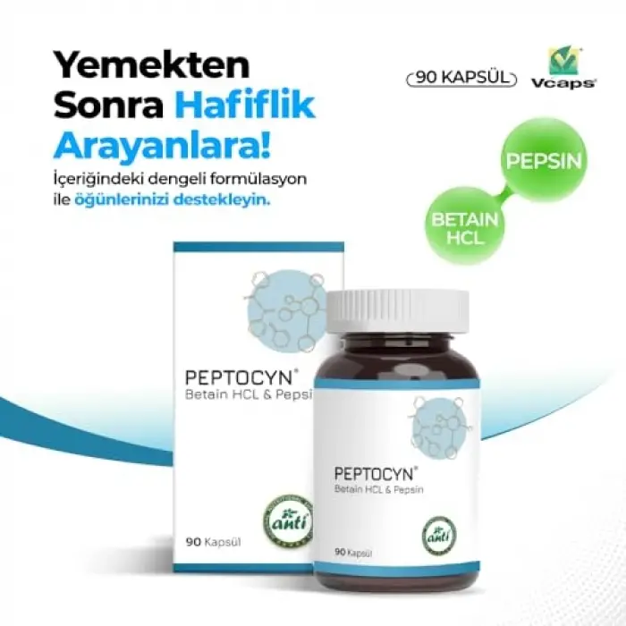 Peptocyn 90 Kapsül Gıda Takviyesi