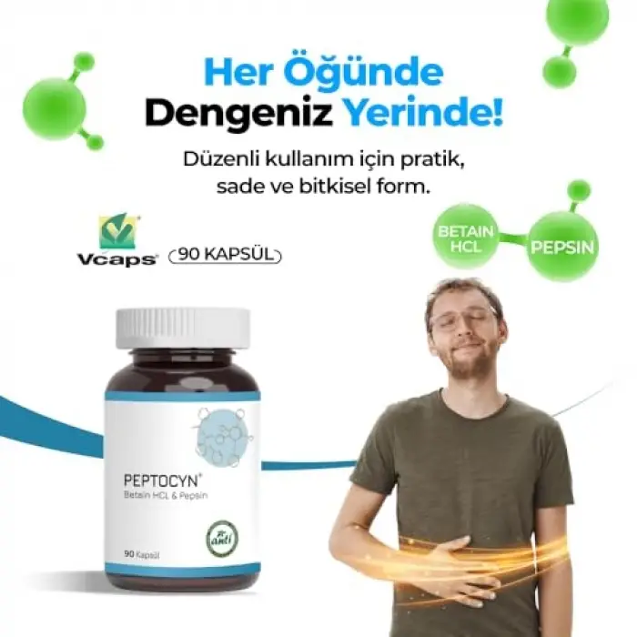 Peptocyn 90 Kapsül Gıda Takviyesi