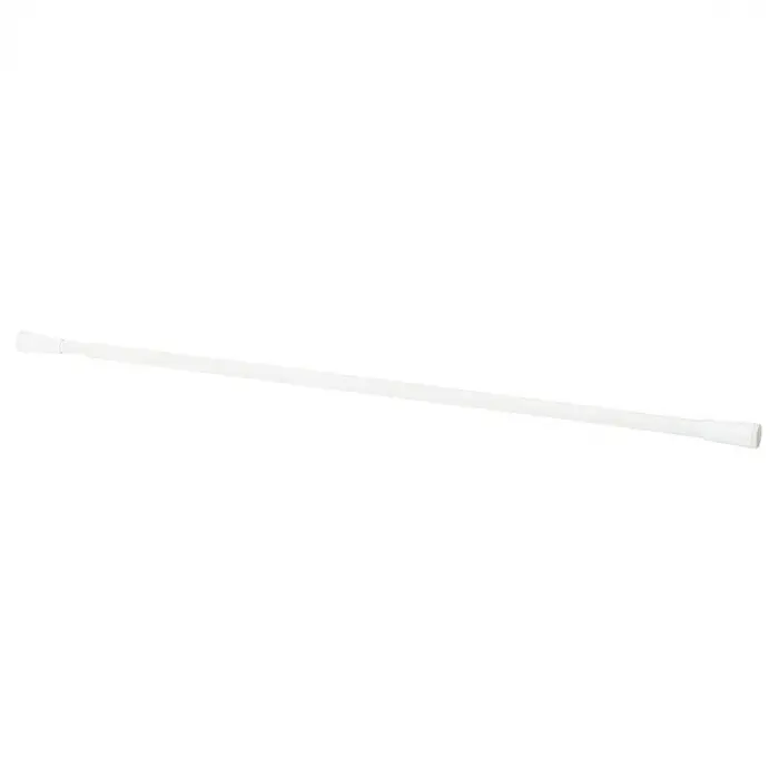 Perde çubuğu, beyaz, 70-120 cm