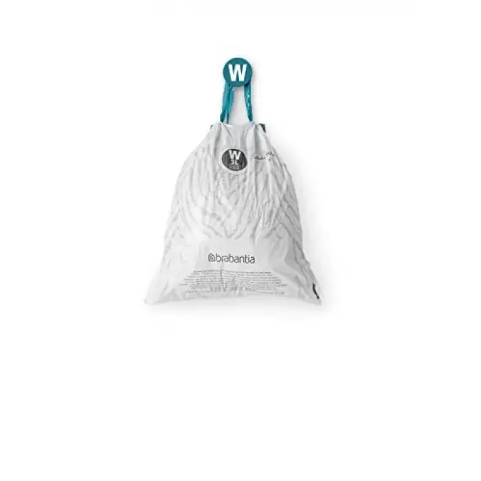 PerfectFit Çöp Torbası Kod W/5 l, Çekme Bantlı, 10 Rulo, 200 Torba
