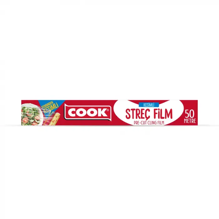 Perforeli Streç Film, 30 cm x 50 m, Kutulu