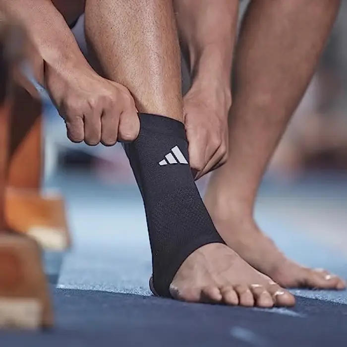 Performance Climacool yüksek bilekli destek Knoechelbandage L Siyah