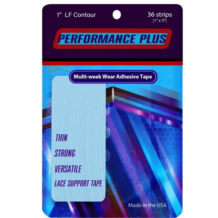 Performance Plus Protez Saç Bandı, Oval (1 LF - 2,5 cm x 7.5 cm), 36 Adet