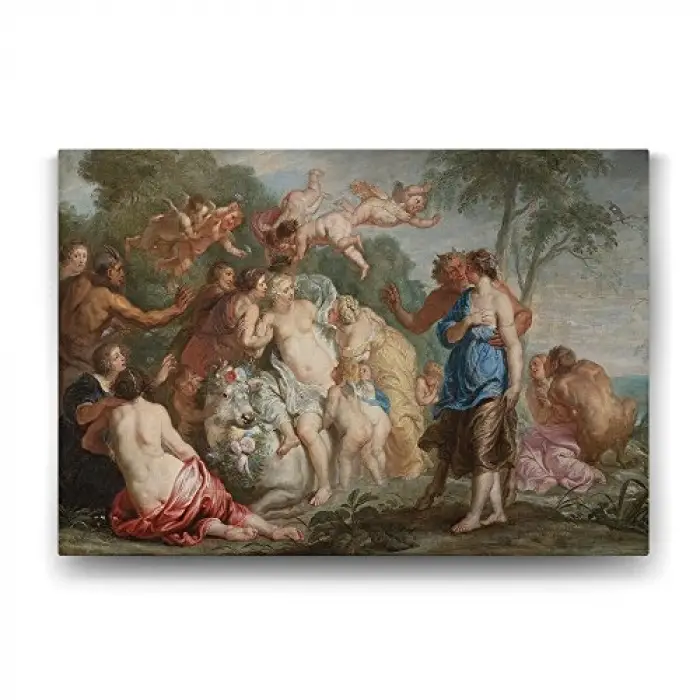 Peter Paul Rubens - Europa Tablosu - 90x60cm