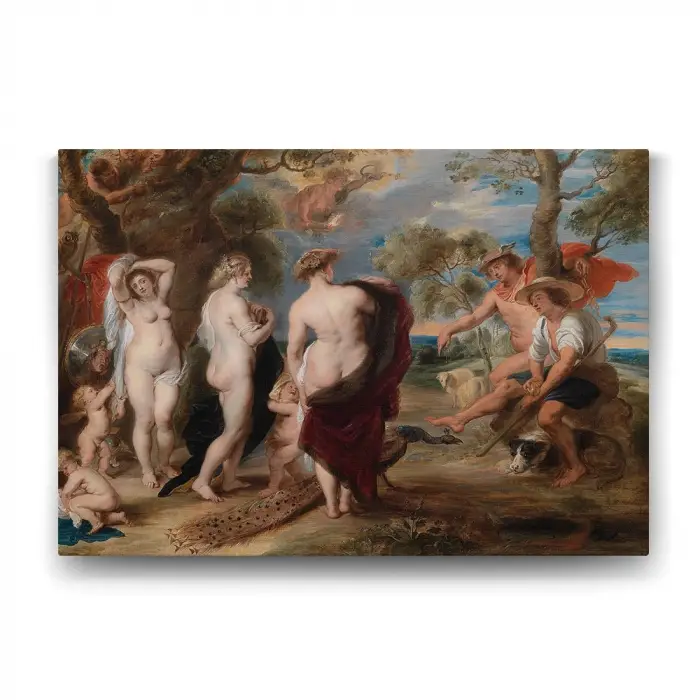 Peter Paul Rubens - Parisin Yargısı Tablosu - 100x70cm
