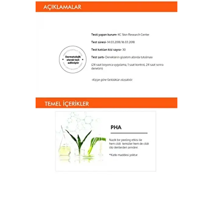Pha Ölü Deri Arındırıcı Yaprak Maske (1ad) Mascure Peeling Solution Sheet Mask