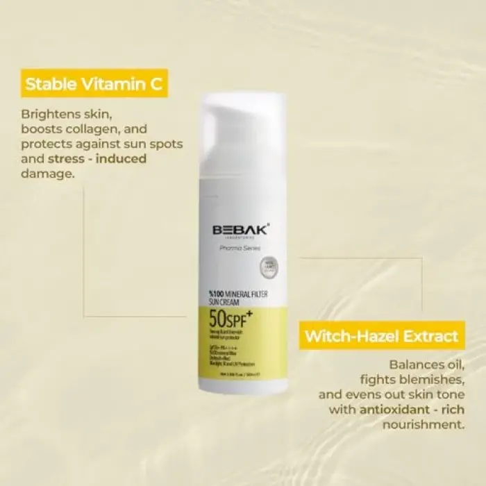 Pharma Mineral Filter Güneş Kremi 50spf+ 50ml