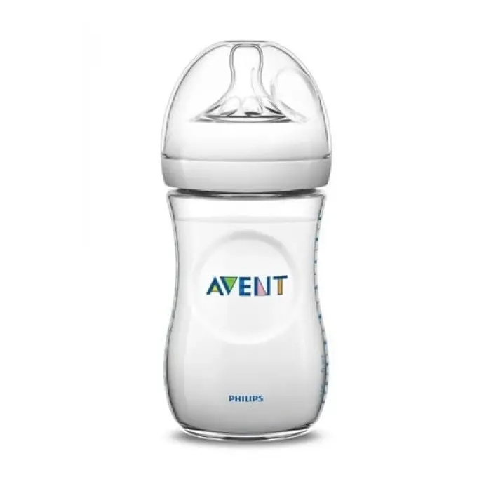 Philips 0% BPA PP Biberon Natural 260 ml Tekli
