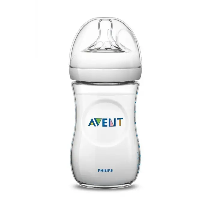 Philips 0% BPA PP Biberon Natural 260 ml Tekli