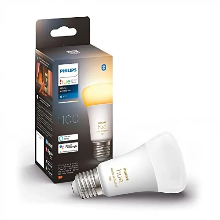 Philips HueWA 8-75W Beyaz Ambiyans Akıllı E27 Led Ampul, Bluetooth Özellikli