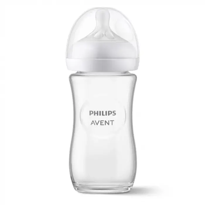Philips Natural Response Cam Biberon, 240ml, 3-6 Ay, SCY933/01