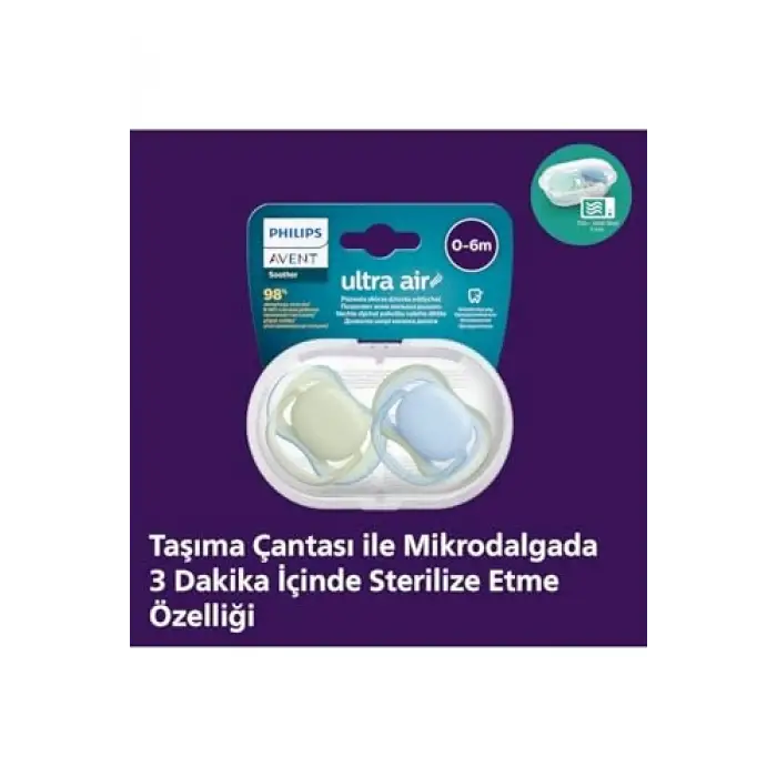 Philips Ultra Air Emzik 0-6 Ay 2Li Scf085/21