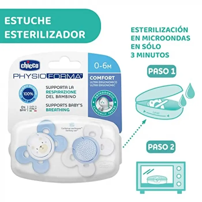 PhysioForma Comfort Silikon Emzik (0-6 Ay, 2li)