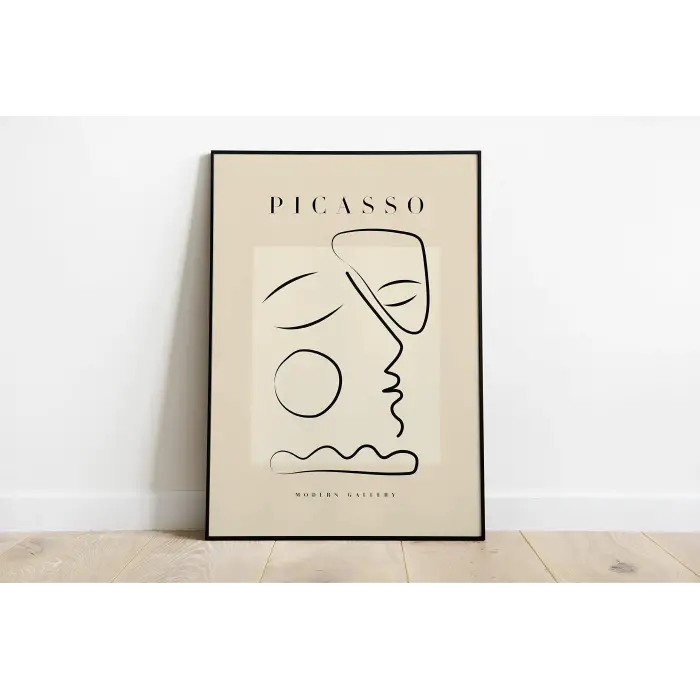 Picasso Sanatsal Poster 60x90 cm