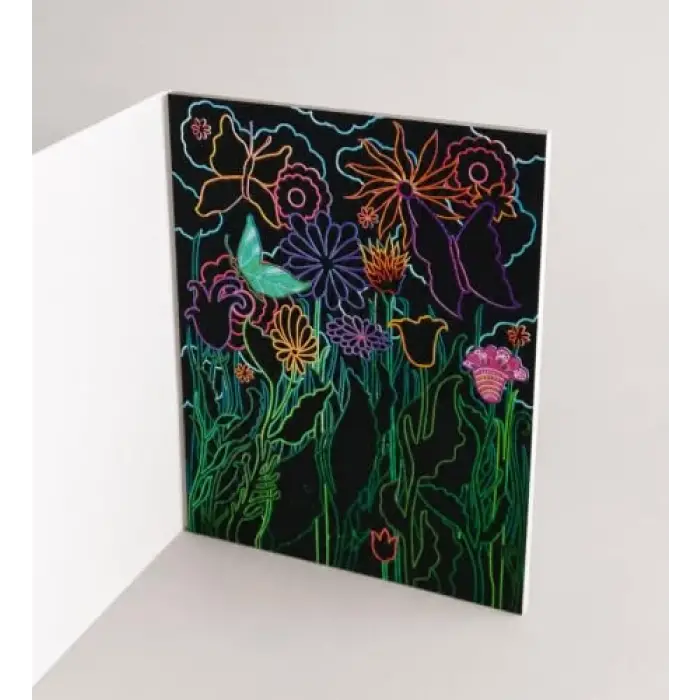 Picture Etch Mandala Kazımalı Boyama Seti – 8 Adet Mandala Panel
