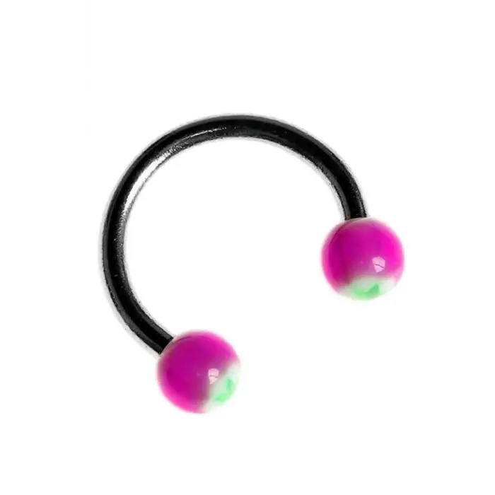 Piercing, Circular Barbell 316L Çelik Pembe, Unisex