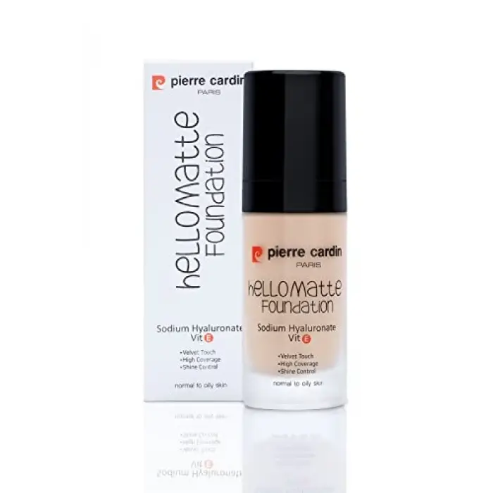 Pierre Cardin HelloMatte Foundation - Sun Beige - 30 ML
